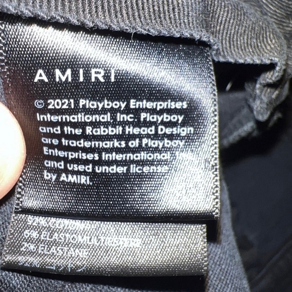 AMIRI MAGAZINE COVER JEANS BLACK - Picture 2 of 6